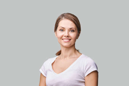 Pure skin care mature beauty portrait. Cosmetology plastic foundation. Anti wrinkle senior cream....