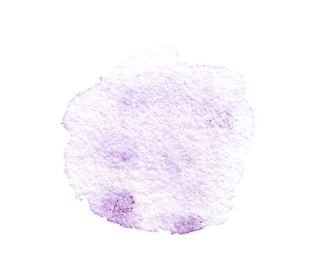 Watercolor texture background. Purple sky cloud. Hand drawing art. Vintage backdrop banner. Aquarelle ground paper. Abstract navy wet image. Impression stain round templateの写真素材