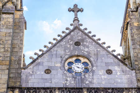 Bayonne, France. 19.06.2020. Catholic cathedral in the centre of Bayonne. High quality photoのeditorial素材