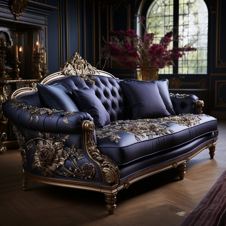 Modern interior design for home, office, interior details, upholstered furniture against the...