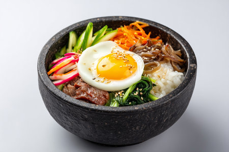 Bibimbap. AI Generative.の写真素材