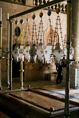 Israel, Church of the Holy Sepulchreのeditorial素材