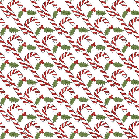 Colorful vector caramel cane pattern on background. Spiral collection. Vector isolated spiral icon. Geometric striped graphic background. Christmas holiday. Sweet creamのイラスト素材