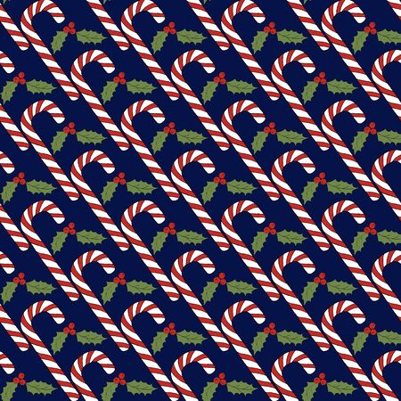 Colorful vector caramel cane pattern on background. Spiral collection. Vector isolated spiral icon. Geometric striped graphic background. Christmas holiday. Sweet creamのイラスト素材