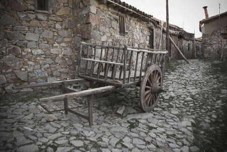 Old wagon の写真素材