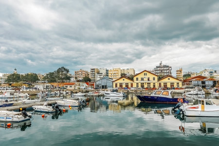 Alexandroupolis city seaport capital of Evros region Northern Greece, Eastern Macedonia and Thrace, 18-05-2023.のeditorial素材