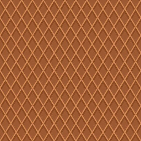 Brown decorative pattern design.のイラスト素材