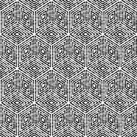 Seamless vector background. Graphic stylish pattern.のイラスト素材
