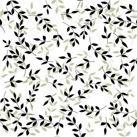 Seamless abstract floral pattern.のイラスト素材
