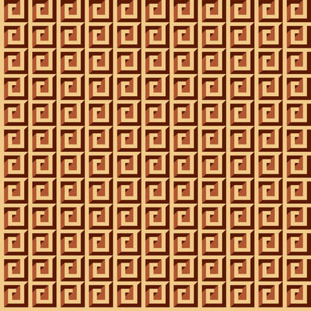 A simple geometric pattern.のイラスト素材