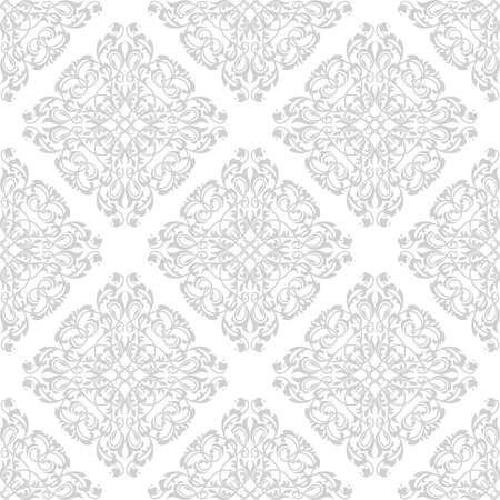 Floral pattern Wallpaper baroque, damask. Seamless vector background Graphic modern pattern.のイラスト素材