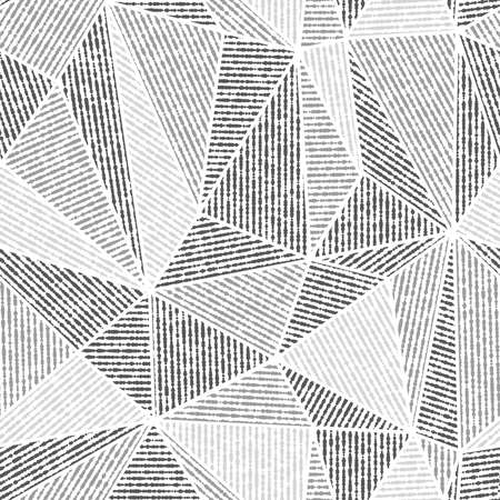 Black and gray modern texture vector seamless background, abstract pattern.のイラスト素材