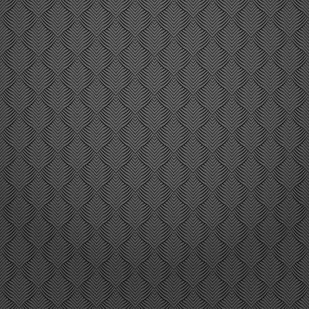 Black texture. The geometric pattern with waves, stripes. Seamless vector background.	のイラスト素材