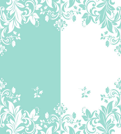 Abstract floral pattern. Vector background.Perfect for invitations or announcements.のイラスト素材