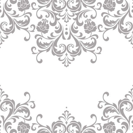 Abstract floral pattern. Vector seamless background. Perfect for invitations or announcements..	
のイラスト素材