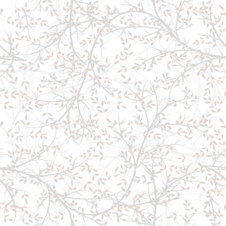 Seamless abstract pattern in gray and white vector background. Ornament for wrapping, wallpaper, tiles.のイラスト素材