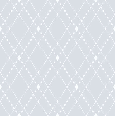 The geometric pattern with points. Seamless vector background. White and grey texture. Graphic...
