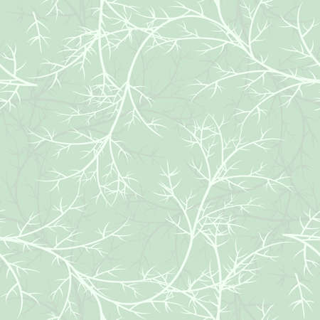 Seamless abstract pattern with branchesのイラスト素材