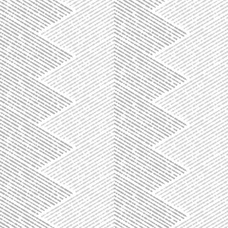 Abstract geometric pattern with stripes, lines. A seamless vector background. White and grey ornament.のイラスト素材