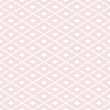 Vector seamless pattern. Modern stylish texture. Repeating geometric tiles with a grid of rhombusesのイラスト素材