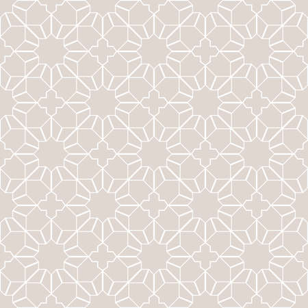 Abstract pattern in Arabian style. Seamless vector background.のイラスト素材
