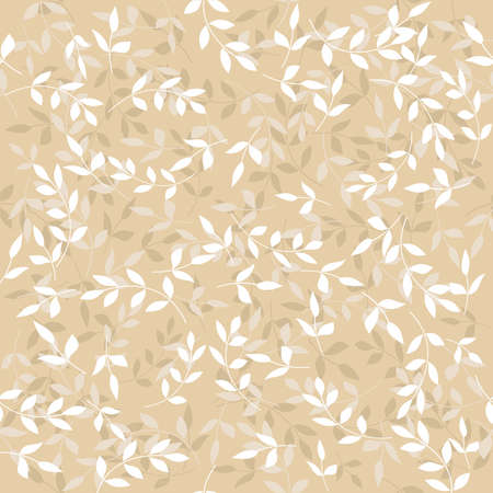Flower pattern seamless white and gold ornament graphic background.のイラスト素材