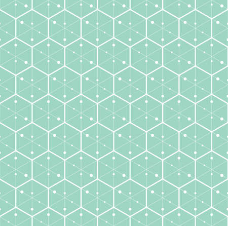 The geometric pattern with lines. Seamless vector background. White and blue texture. Graphic modern patternのイラスト素材