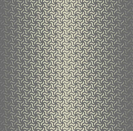 Abstract geometric pattern. Seamless vector background. Grey halftone. Graphic modern pattern. Simple lattice graphic designのイラスト素材