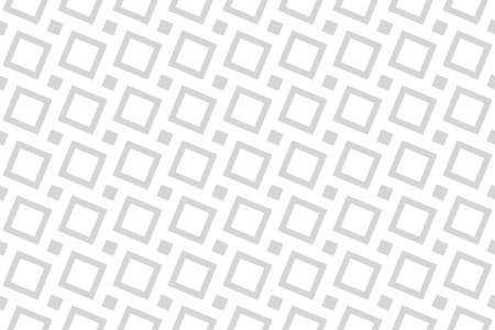 Abstract geometric pattern. A seamless vector background. White and grey ornament. Graphic modern...