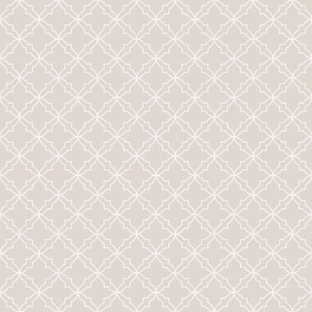 Abstract geometry pattern in Arabian style. Seamless background. White and pink graphic ornamentの写真素材