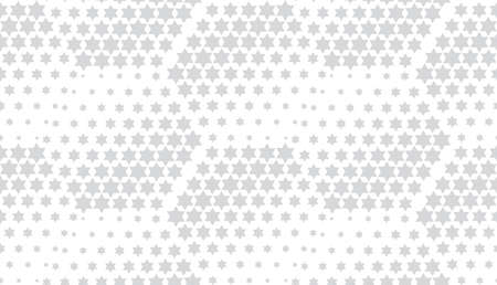 Abstract geometric pattern. Seamless vector background. White and grey halftone. Graphic modern pattern. Simple lattice graphic design.のイラスト素材
