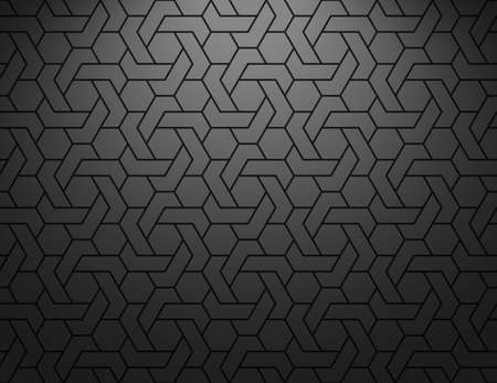 The geometric pattern with lines. Seamless vector background. Black and grey texture. Graphic modern...
