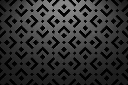 Abstract geometric pattern. A seamless vector background. Black ornament. Graphic modern pattern. Simple lattice graphic designのイラスト素材