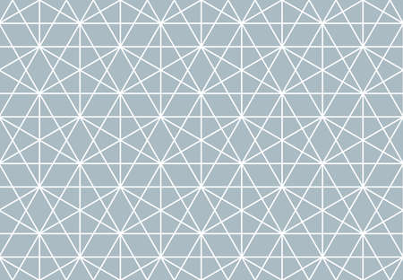The geometric pattern with lines. Seamless vector background. White and blue texture. Graphic modern...