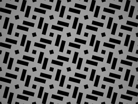 Abstract geometric pattern. A seamless vector background. Black ornament. Graphic modern pattern....