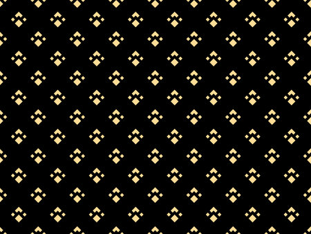 Abstract geometric pattern. A seamless vector background. Gold and black ornament. Graphic modern pattern. Simple lattice graphic designのイラスト素材