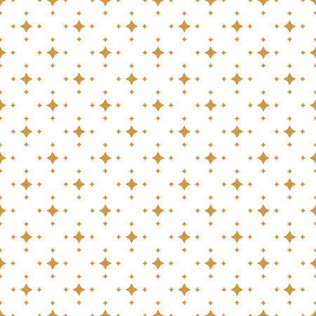 Abstract geometric pattern. A seamless vector background. White and gold ornament. Graphic modern pattern. Simple lattice graphic designのイラスト素材