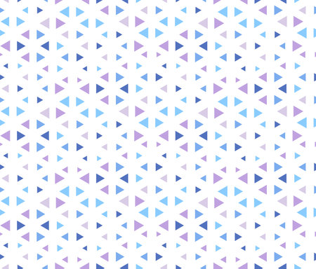 Abstract geometric pattern. A seamless vector background. White and blue ornament. Graphic modern pattern. Simple lattice graphic designのイラスト素材