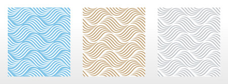 Set of abstract geometric patterns. Seamless vector backgrounds. Colored ornaments Graphic modern patterns Simple lattice graphic designのイラスト素材