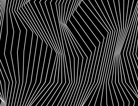 Abstract geometric pattern with stripes, lines. Seamless vector background. White and black...