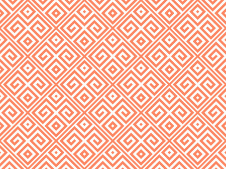 Abstract geometric pattern. A seamless vector background. White and pink ornament. Graphic modern pattern. Simple lattice graphic designのイラスト素材