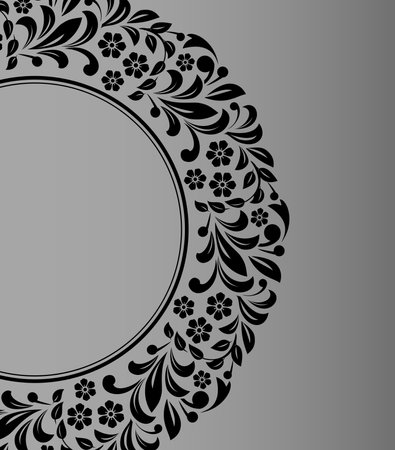 Abstract floral pattern. Vector seamless background. Perfect for invitations or announcements.のイラスト素材