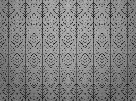 Abstract geometric pattern. A seamless vector background. Gray and black ornament. Graphic modern...