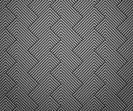 Abstract geometric pattern with stripes, lines. Seamless vector background. Gray and black ornament....