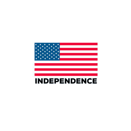 Happy Independence Day - Fourth of July - July 4th Vectorのイラスト素材