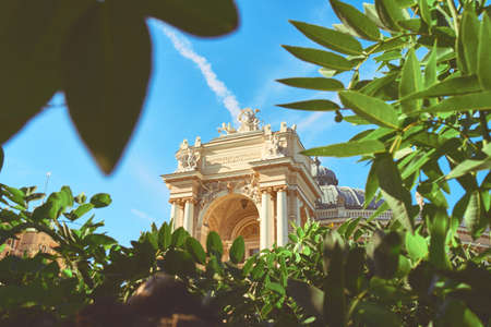 Opera and Ballet Theatre in Odessa, Ukraineのeditorial素材