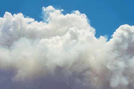 Beautiful cloudy blue skyの写真素材