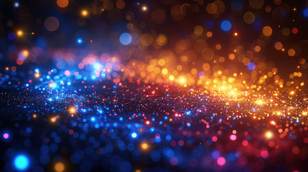 Abstract colorful background with blue, purple,orange and pink.Beautiful bright background.の素材