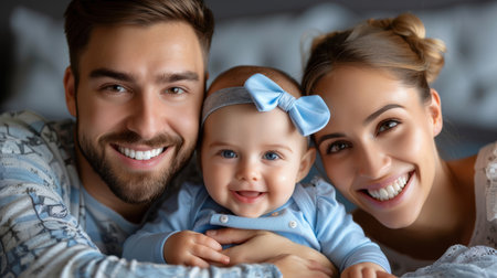 Fun, happy family home with love, support and laughing with parents and kid. Backyard, smile and moving of mother, father and young children together with bonding outdoor and real estateの素材