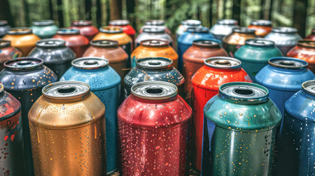 various bright backgrounds of beautiful shades. Futuristic imagesの素材